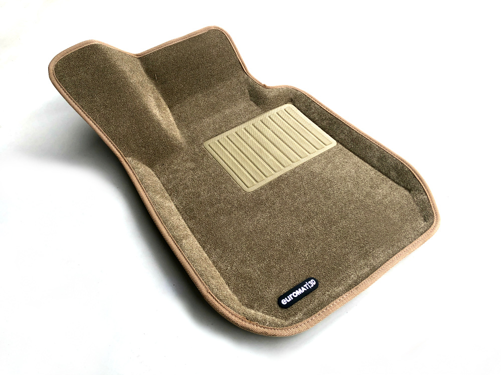 Коврики салона текст. 3D euro-std BMW 3 (F30) (2010-2018) (БЕЖ) (EMC3D) NP1